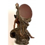 GRANDE SCULTURA IN TERRACOTTA LIBERTY