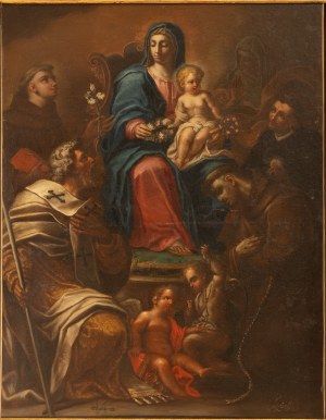 Madonna z Dzieciątkiem i świętymi