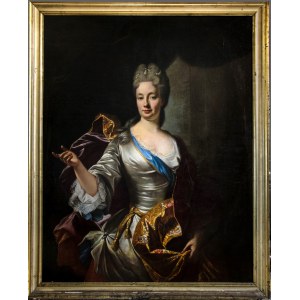 DOMENICO PARODI (Genova, 1672 - Genova, 1742) Attribuito a, Ritratto di Elisabetta Farnese