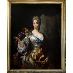 DOMENICO PARODI (Genova, 1672 - Genova, 1742) Attribuito a, Ritratto di Elisabetta Farnese