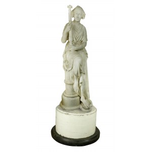 Grande scultura Neoclassica in marmo bianco statuario