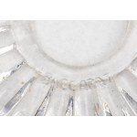 Grand lustre à 48 lumières en bronze doré et cristal de Baccarat