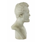 Busto in marmo di Giuseppe Giusti
