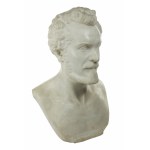 Busto in marmo di Giuseppe Giusti