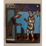 Paire de plaques de dévotion, fabriquées avant le 19e siècle