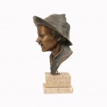 Sculpture en bronze à la manière de Gemito