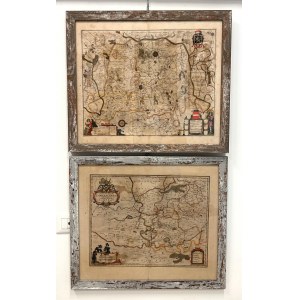 Lot de deux cartes : Cambray et Lovanium