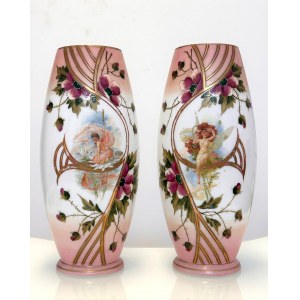 Paire de vases Art Nouveau