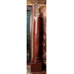 Coppia di colonne in marmo rosso antico