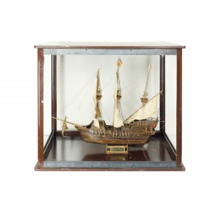 Manifattura italiana del XX secolo, Modello di galeone Golden Hind