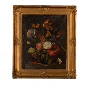 Jacob van Walscapelle (Dordrecht , 1644 - Amsterdam, 1727) copia da, Composizione di fiori