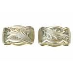 2 portatovaglioli in argento 800/000