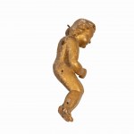 Manifattura dell'Italia centrale del XVII secolo, Putto in legno dorato