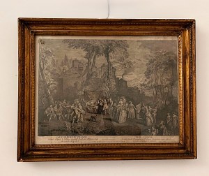 Nicolas De Larmessin (1684 - 1756), L'Accordèe de Village