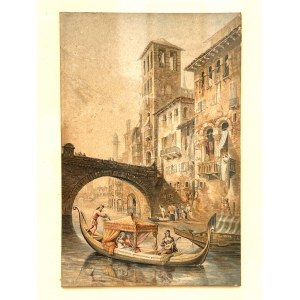 Giovani donne in gondola