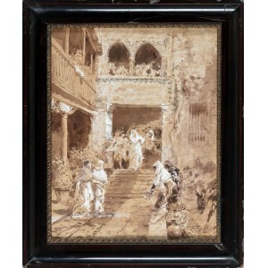 Pio Joris (Roma, 1843 - Roma, 1921), Il matrimonio del torero