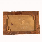 Raffaele Ragione (Napoli, 1851 - Napoli, 1925) a firma di, Scorcio di via con venditore di frutta