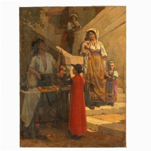 Louis Tytgdat (Lovendegem, 1841 - Gand, 1918) a firma di, L'acquaiolo