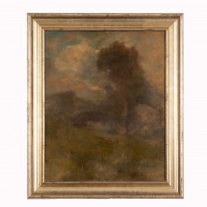 Vittore Antonio Cargnel (Venise, 1872 - Milan, 1931), Soirée au Poffabro