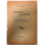 Folder zawierający książki i pocztówki, listy różnych autorów z Abruzji