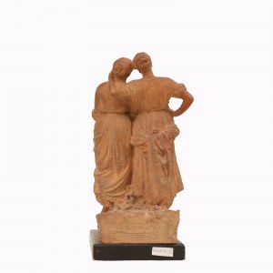 Costantino Barbella (Chieti, 1853 - Rzym, 1925), rzeźba z terakoty Harmonia