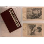 Folder z pocztówkami, telegramami Francesco Paolo Michettiego