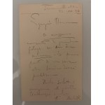 Folder z pocztówkami, telegramami Francesco Paolo Michettiego