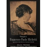 Folder z pocztówkami, telegramami Francesco Paolo Michettiego