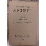Folder z pocztówkami, telegramami Francesco Paolo Michettiego