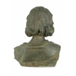 Costantino Barbella ( Chieti, 1853 - Roma, 1925), Scultura in bronzo La Montagnola