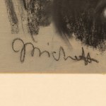 Francesco Paolo Michetti (Tocco da Casauria, 1851 - Francavilla al Mare, 1929) signé, Jeune homme avec chapeau