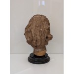 Scultura in terracotta Testa di anziana