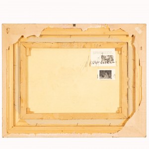 Eduardo Cerrone (Neapol, 1935 - Neapol, 2010), Krowa i kura w stajni