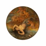 Basilio Cascella (Pescara, 1860 - Rome, 1950) Cascella Tommaso (Rome, 1951) The Reversed Siren
