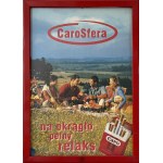 Advertisement for "Caro" cigarettes (framed)