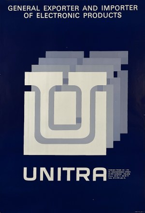 Unitra. General exporter and importer of electronic products