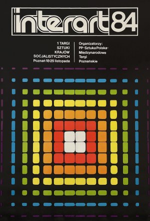 Interart 84. 1st Art Fair of the Socialist Countries. Poznan International Fair, 1984
