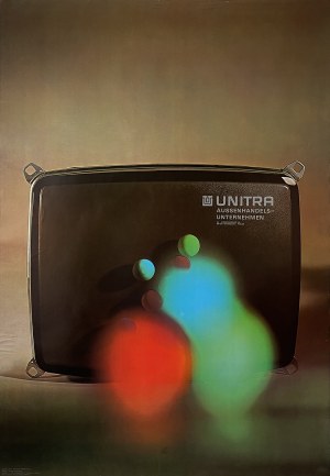 proj. Krzysztof MACKIEWICZ, Unitra. Aussenhandels-unternehmen, 1978