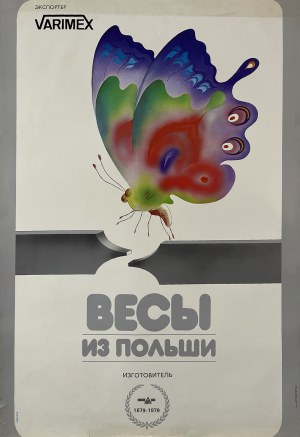 proj. STAÑCZYK, Varimex. Scales from Poland (poster in Russian)