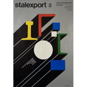 proj. Marek MOSIÑSKI (1936-1998), Stalexport. Foreign trade enterprise. Katowice, Poland