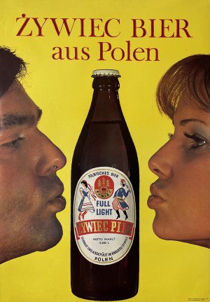 Zywiec beer aus Polen, 1977