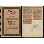 Poland, 10 shares at 100 zlotys = 1,000 zlotys, 1934