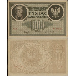 Poland, 1,000 Polish marks, 17.05.1919, Ser. J