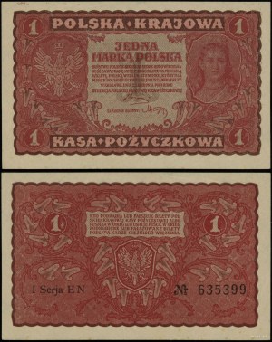 Polsko, 1 polská marka, 23.08.1919, I-EN