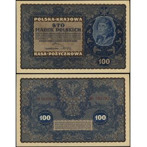 Polska, 100 marek polskich, 23.08.1919, IH-D