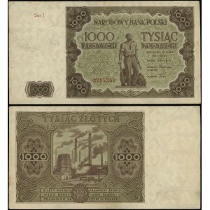 Poland, 1,000 zloty, 15.07.1947, series I