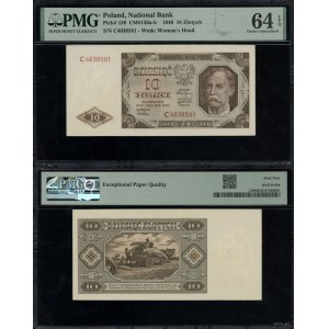 Polska, 10 złotych, 1.07.1948, seria C