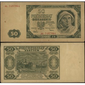 Polsko, 50 zlotých, 1.07.1948, AL