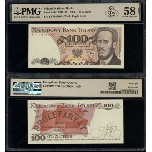 Polska, 100 złotych, 1.06.1982, seria KY
