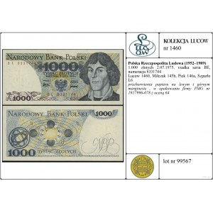 Poland, 1,000 zloty, 2.07.1975, BE series